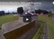 Alun-alun magelang nampak dari langit
