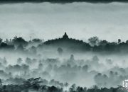 Diambil dari mana foto borobudur ini?